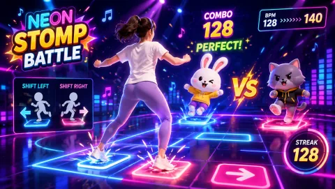 Neon Stomp Battle